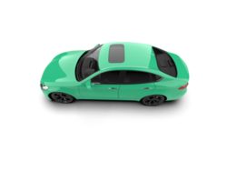 Modern car isolated on background. 3d rendering - illustration png