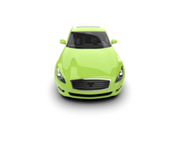 Modern car isolated on background. 3d rendering - illustration png