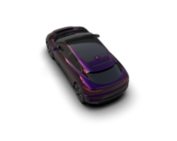 Modern car isolated on background. 3d rendering - illustration png