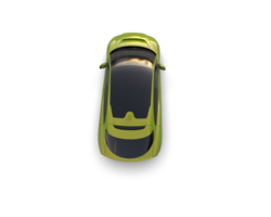 Modern car isolated on background. 3d rendering - illustration png