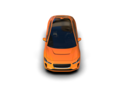 Modern car isolated on background. 3d rendering - illustration png