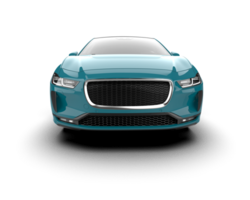 Modern car isolated on background. 3d rendering - illustration png