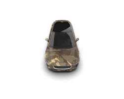 Modern car isolated on background. 3d rendering - illustration png