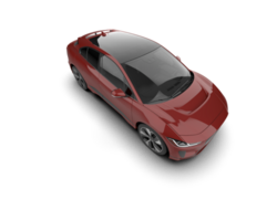 Modern car isolated on background. 3d rendering - illustration png