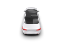 Modern car isolated on background. 3d rendering - illustration png