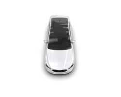 Modern car isolated on background. 3d rendering - illustration png