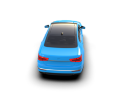 Modern car isolated on background. 3d rendering - illustration png