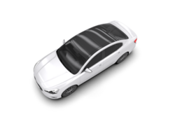 Modern car isolated on background. 3d rendering - illustration png
