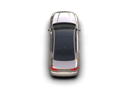 Modern car isolated on background. 3d rendering - illustration png