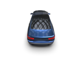 Modern car isolated on background. 3d rendering - illustration png