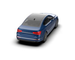 Modern car isolated on background. 3d rendering - illustration png