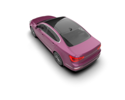 Modern car isolated on background. 3d rendering - illustration png