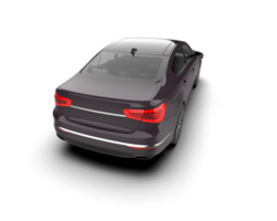 Modern car isolated on background. 3d rendering - illustration png