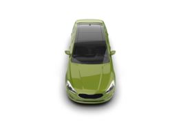 Modern car isolated on background. 3d rendering - illustration png