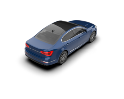 Modern car isolated on background. 3d rendering - illustration png