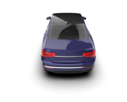 Modern car isolated on background. 3d rendering - illustration png