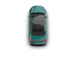 Modern car isolated on background. 3d rendering - illustration png