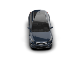 Modern car isolated on background. 3d rendering - illustration png