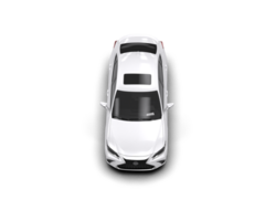 Modern car isolated on background. 3d rendering - illustration png