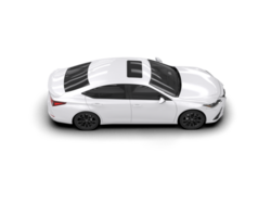 Modern car isolated on background. 3d rendering - illustration png
