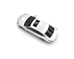 Modern car isolated on background. 3d rendering - illustration png