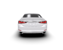 Modern car isolated on background. 3d rendering - illustration png