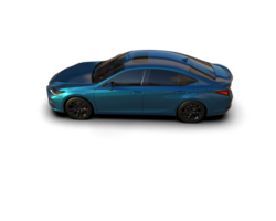 Modern car isolated on background. 3d rendering - illustration png