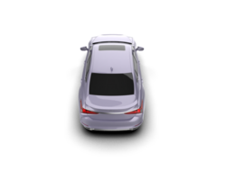 Modern car isolated on background. 3d rendering - illustration png