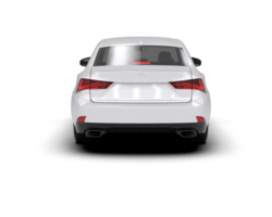 Modern car isolated on background. 3d rendering - illustration png