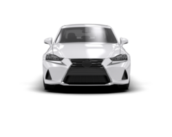 Modern car isolated on background. 3d rendering - illustration png