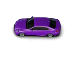 Modern car isolated on background. 3d rendering - illustration png