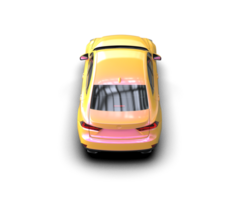 Modern car isolated on background. 3d rendering - illustration png