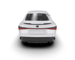 Modern car isolated on background. 3d rendering - illustration png