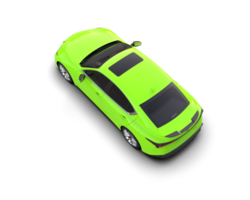 Modern car isolated on background. 3d rendering - illustration png