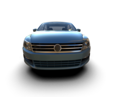 Modern car isolated on background. 3d rendering - illustration png