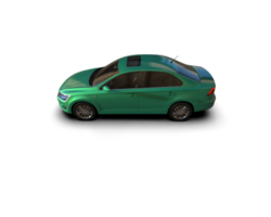 Modern car isolated on background. 3d rendering - illustration png
