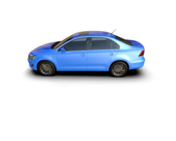 Modern car isolated on background. 3d rendering - illustration png