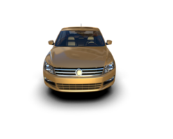 Modern car isolated on background. 3d rendering - illustration png