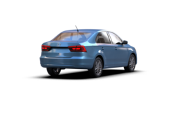 Modern car isolated on background. 3d rendering - illustration png