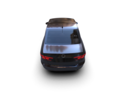 Modern car isolated on background. 3d rendering - illustration png