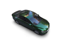 Modern car isolated on background. 3d rendering - illustration png