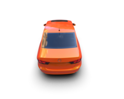 Modern car isolated on background. 3d rendering - illustration png