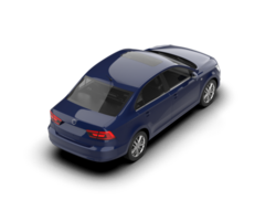 Modern car isolated on background. 3d rendering - illustration png