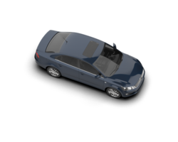 Modern car isolated on background. 3d rendering - illustration png