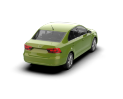Modern car isolated on background. 3d rendering - illustration png