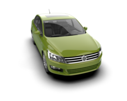 Modern car isolated on background. 3d rendering - illustration png