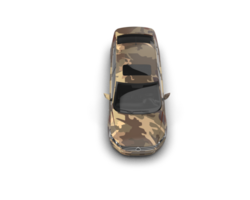 Modern car isolated on background. 3d rendering - illustration png