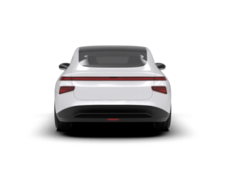 Modern car isolated on background. 3d rendering - illustration png