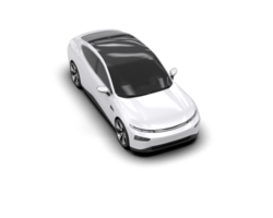 Modern car isolated on background. 3d rendering - illustration png