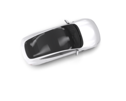 Modern car isolated on background. 3d rendering - illustration png